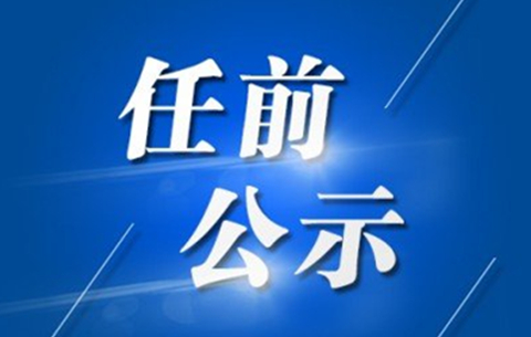 芜湖发布一批干部任前公示 破格提拔一名干部(名单)